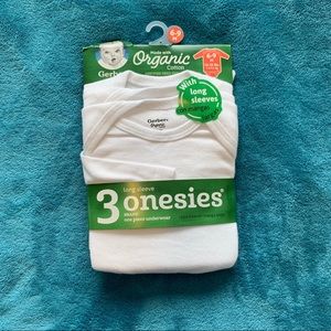 White long sleeve body suits BNWT